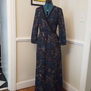 Banana Republic Floral Maxi Dress 10